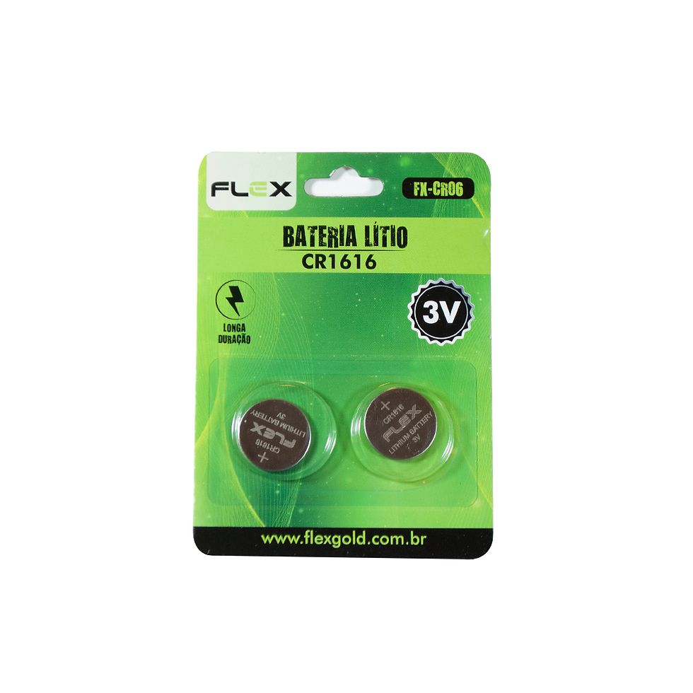 Bateria Botão Voltagem 3V Lithium CR1616