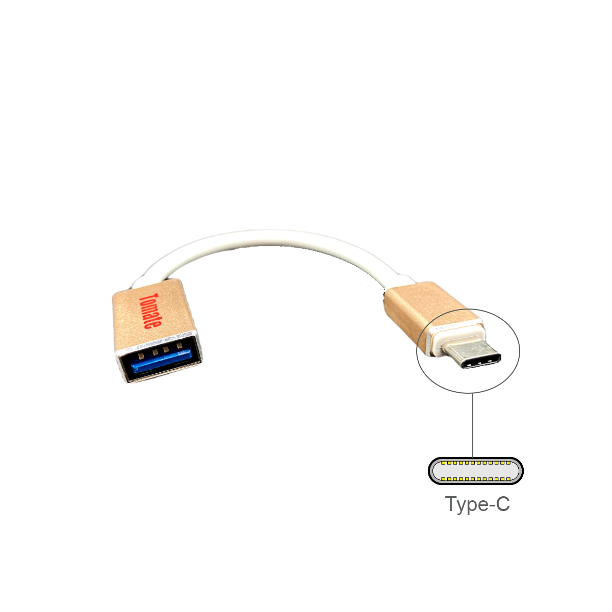 Adaptador OTG USB