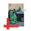 Miniatura: Poster collage donna vestita di verde