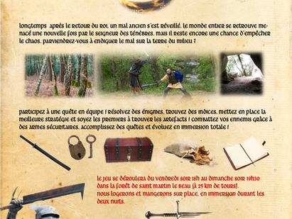 Jeu de Rôle Grandeur Nature