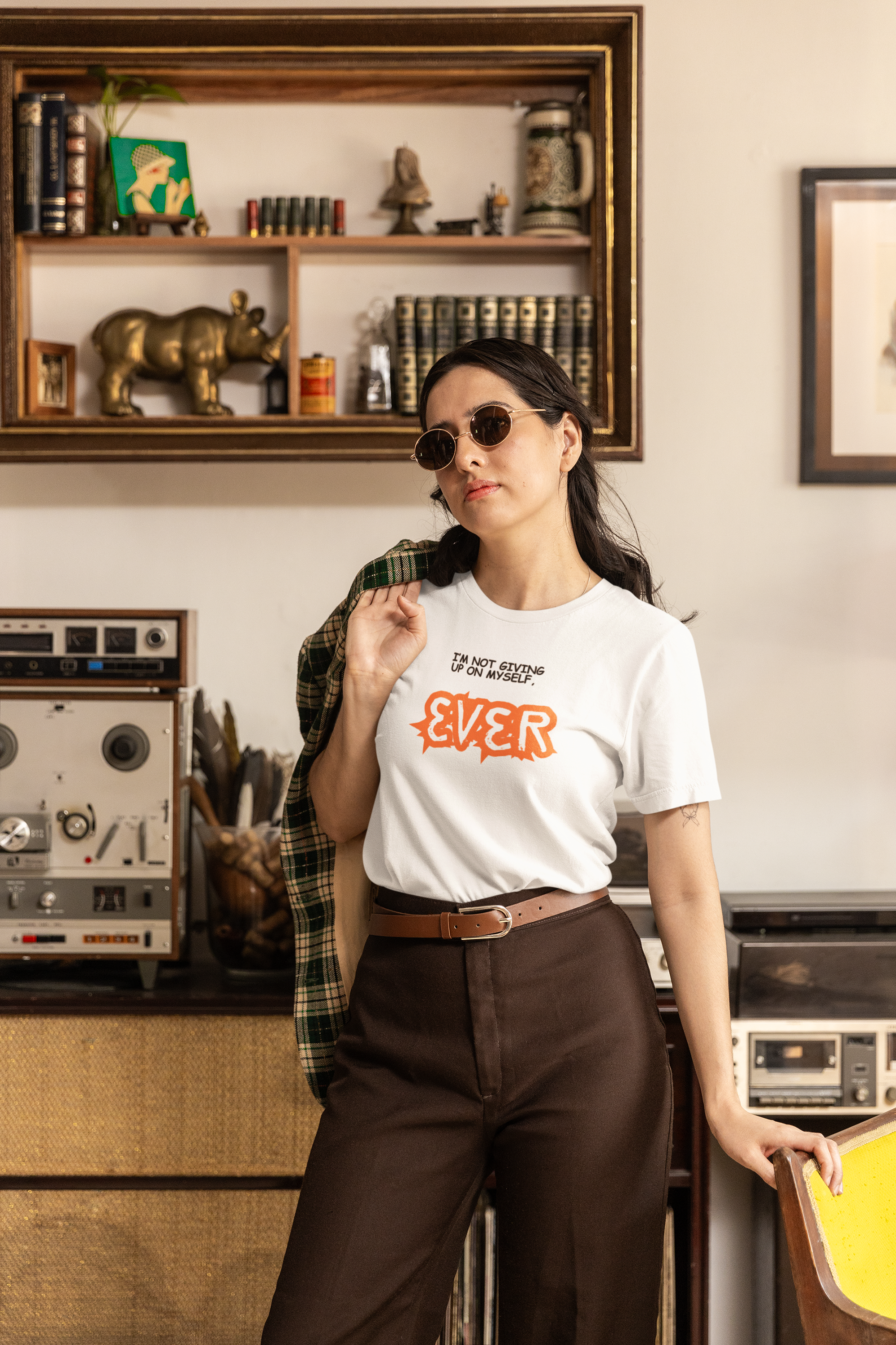 NOT GIVING UP, t-shirt