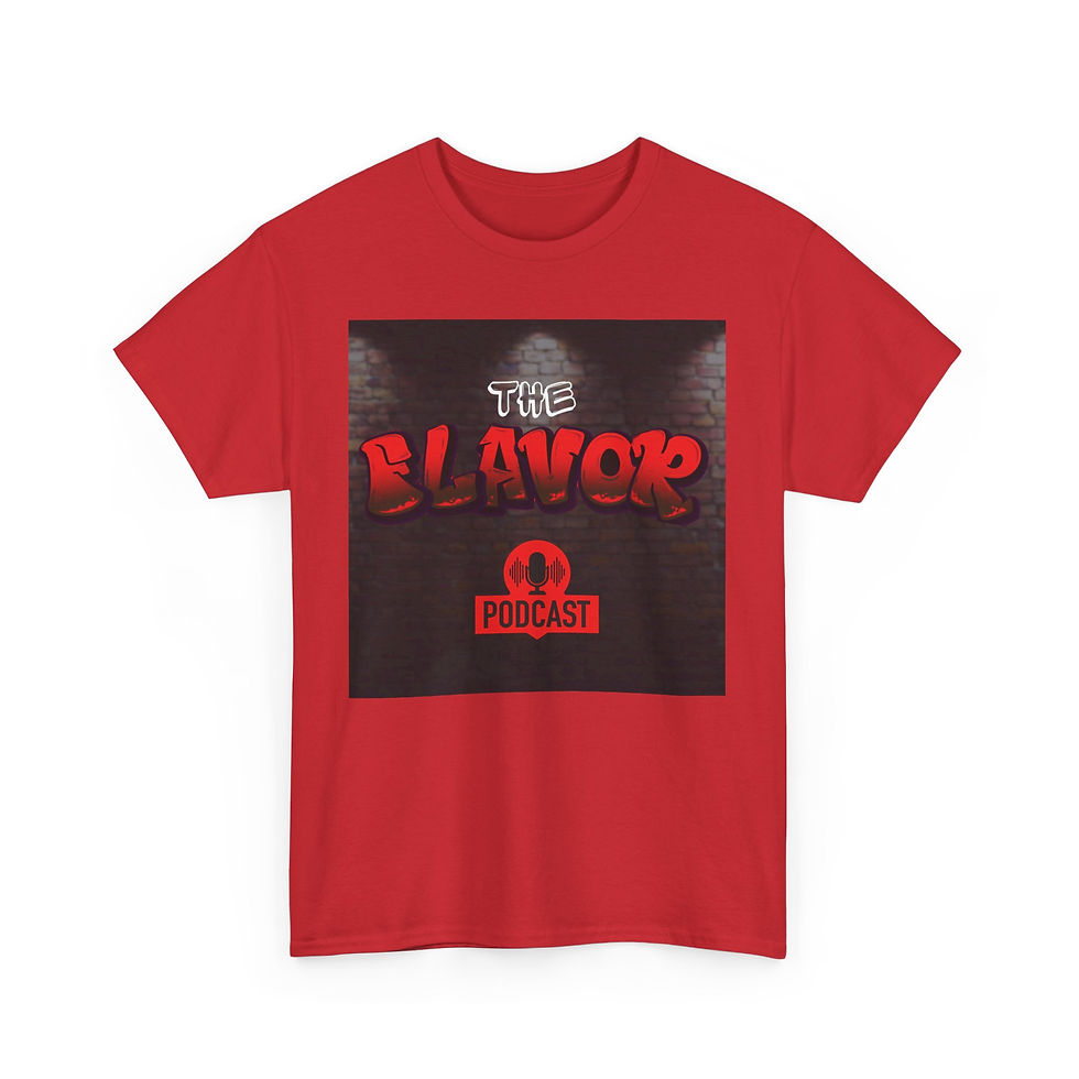 Thumbnail: Unisex Flavor Podcast T-Shirt 