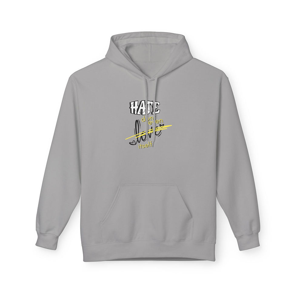 Thumbnail: HATE DON'T LOVE ITSELF, hoodie