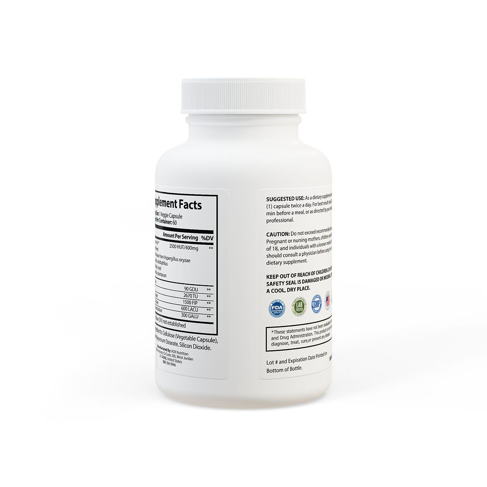 Thumbnail: Digestive Enzyme Blend Supplement (60 Capsules)