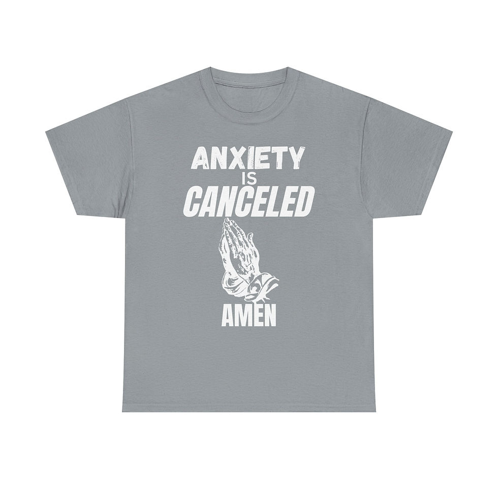 Thumbnail: ANXIETY IS CANCELED, t-shirt