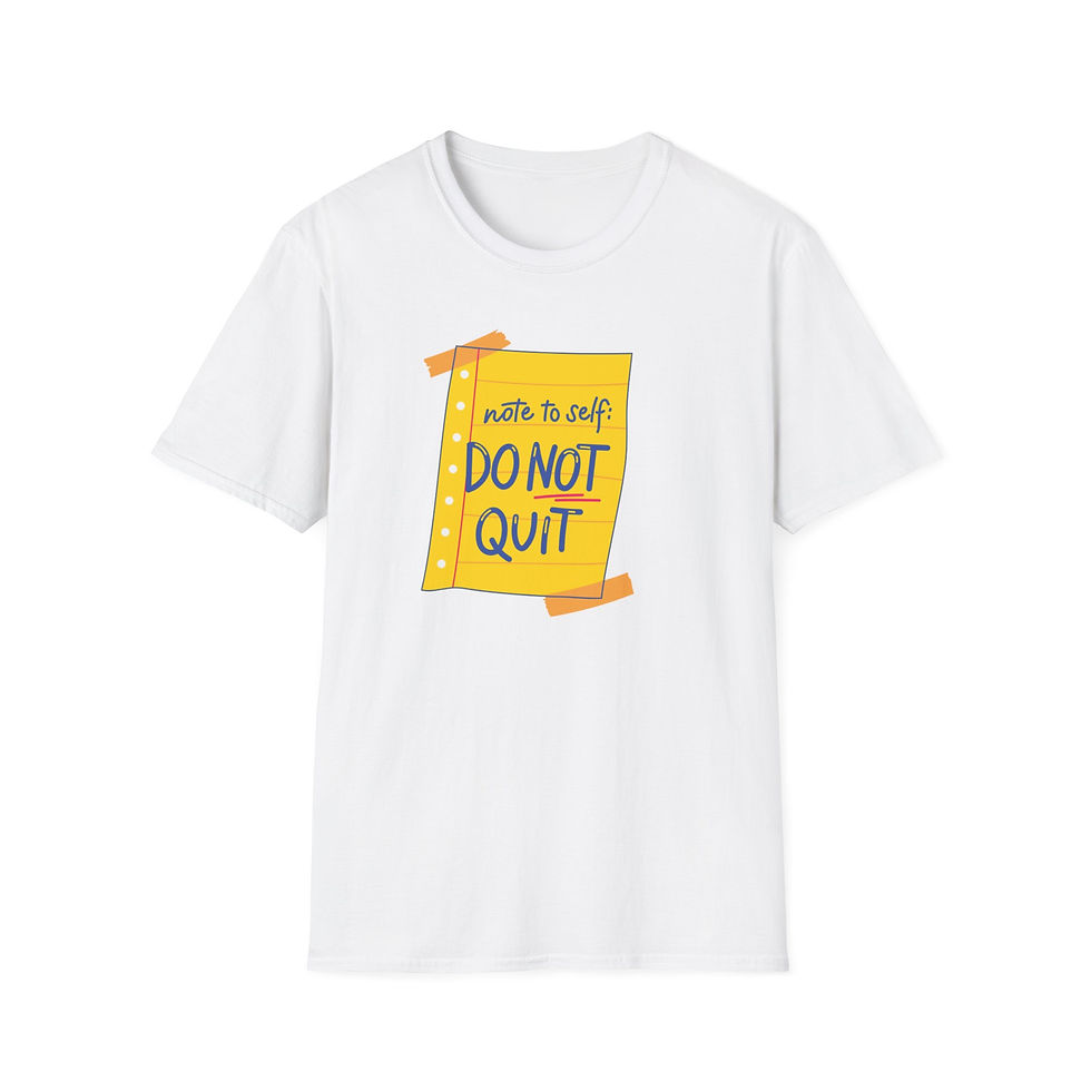 Don't Quit -Unisex Softstyle T-Shirt