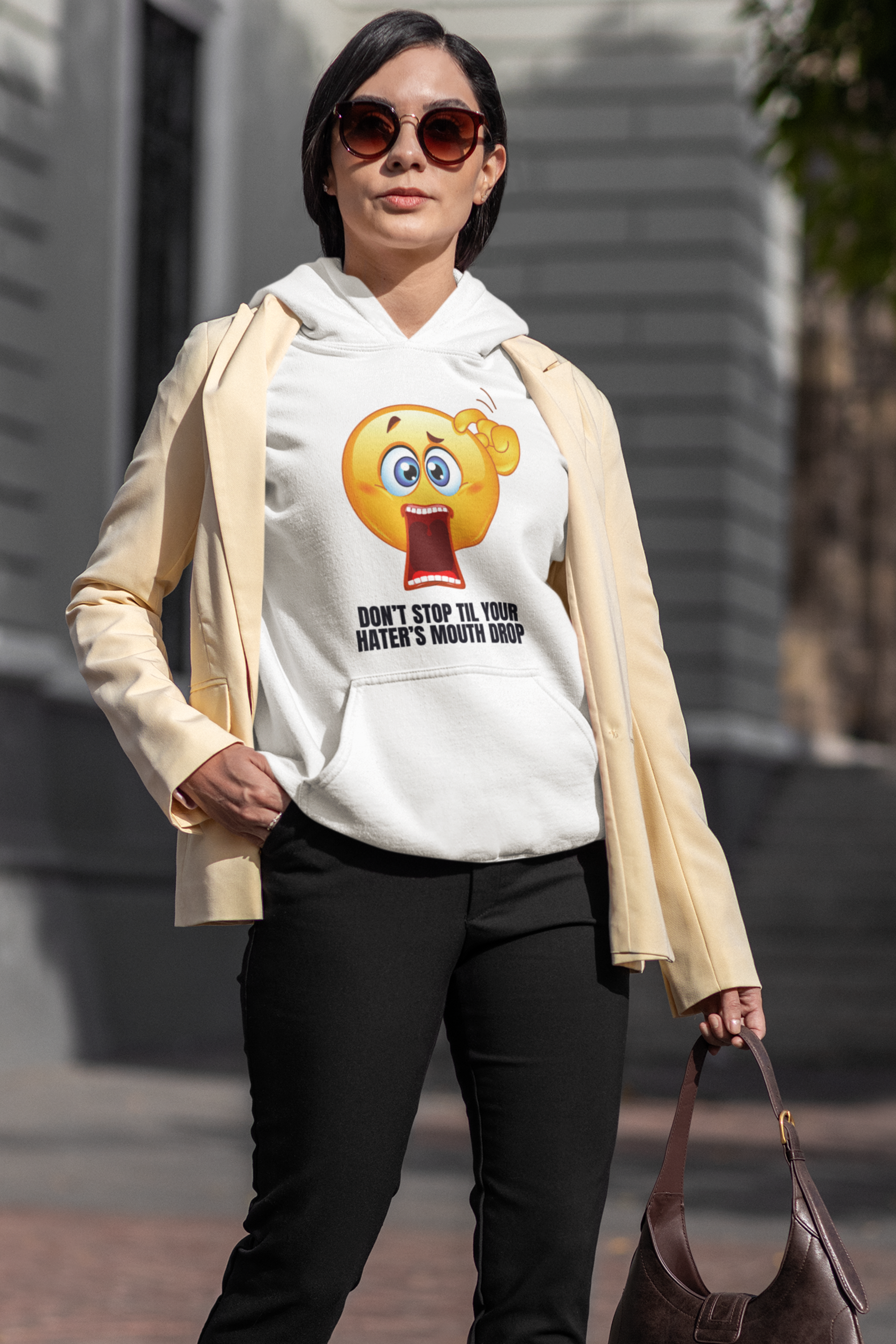 HATERS MOUTH DROP, hoodie