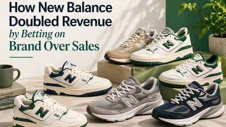How New Balance Doubled Revenue by Betting on Brand Over Sales