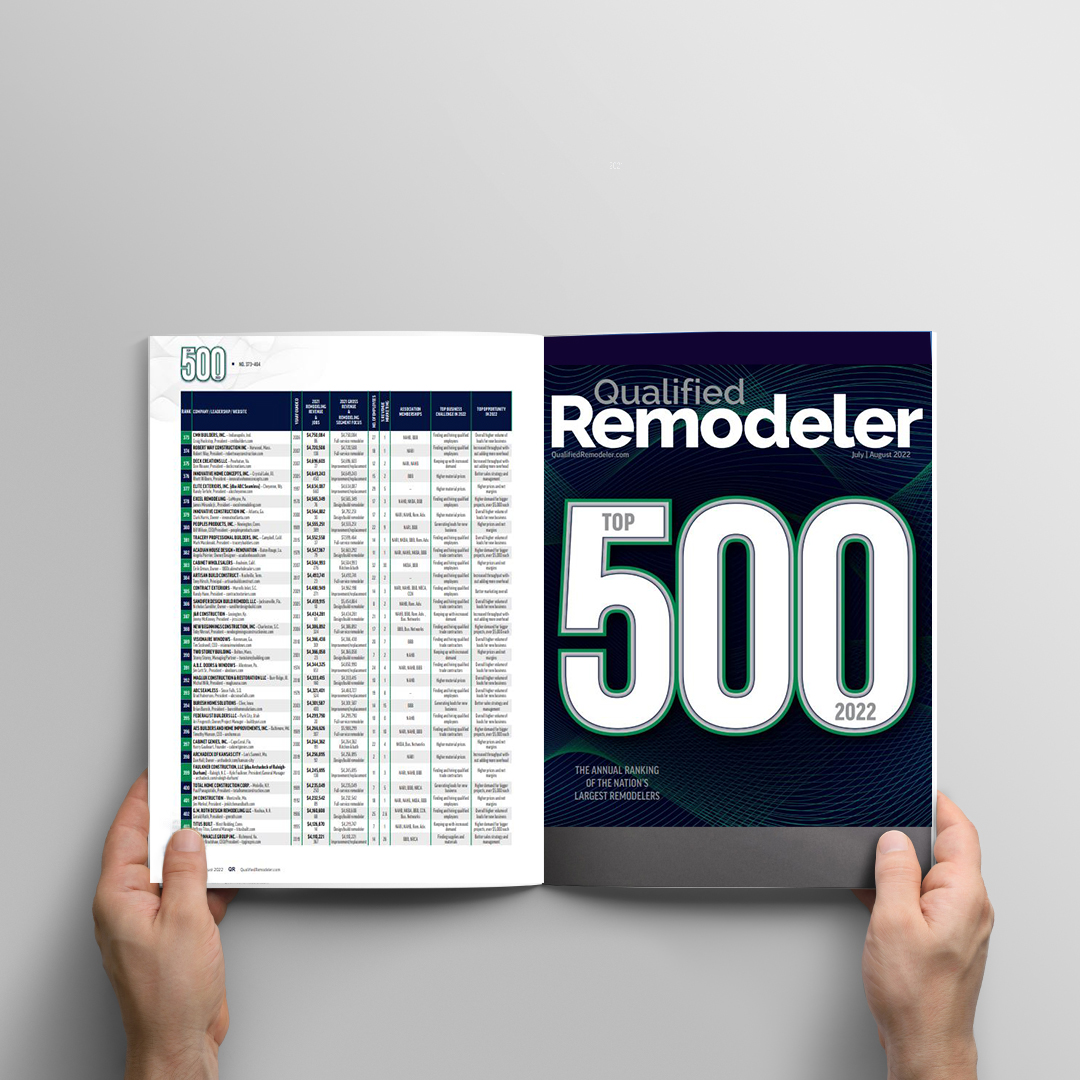 Tracery Top 500 Aug 2022 - Tracery Builders
