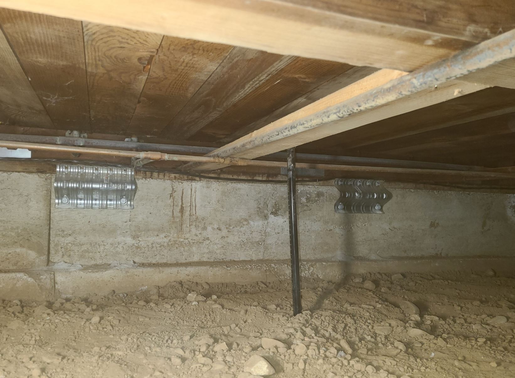 Foundation bracing and connections - Tracery Builders