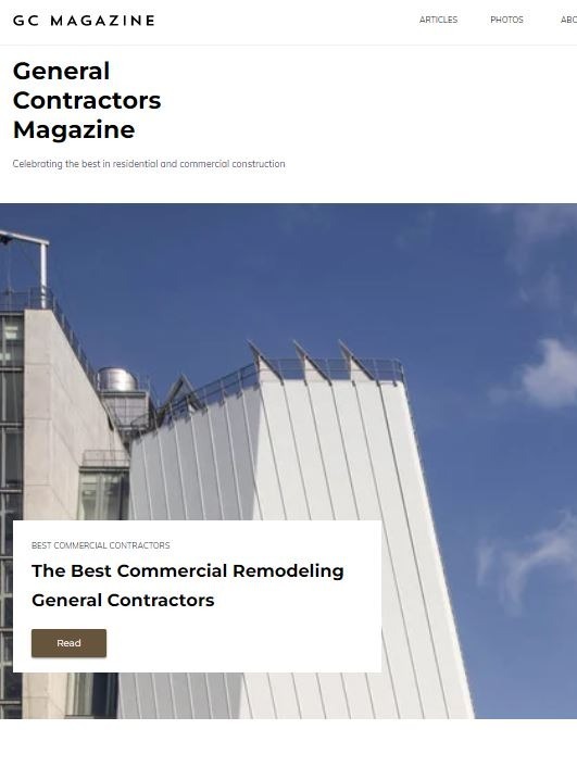 General Contractors feature - Tracery Builders