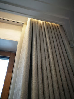 Perfect wave headed curtains