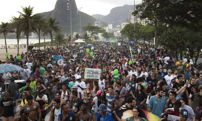 4ª Ala Psicodélica da Marcha da Maconha 2017 - Rio de Janeiro - RJ