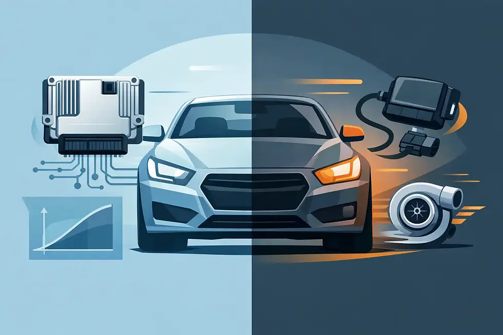 ECU remap eða box - hvað borgar sig?