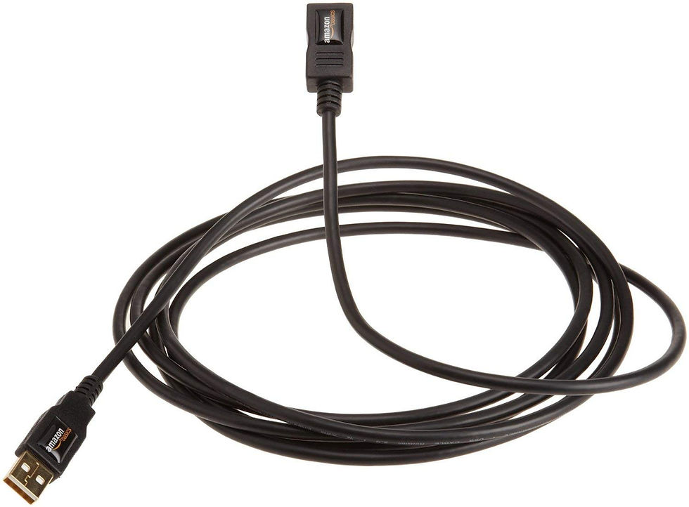 Thumbnail: USB 2.0 Extension Cable - A-Male to A-Female - 9.8 Feet (3 Meters)
