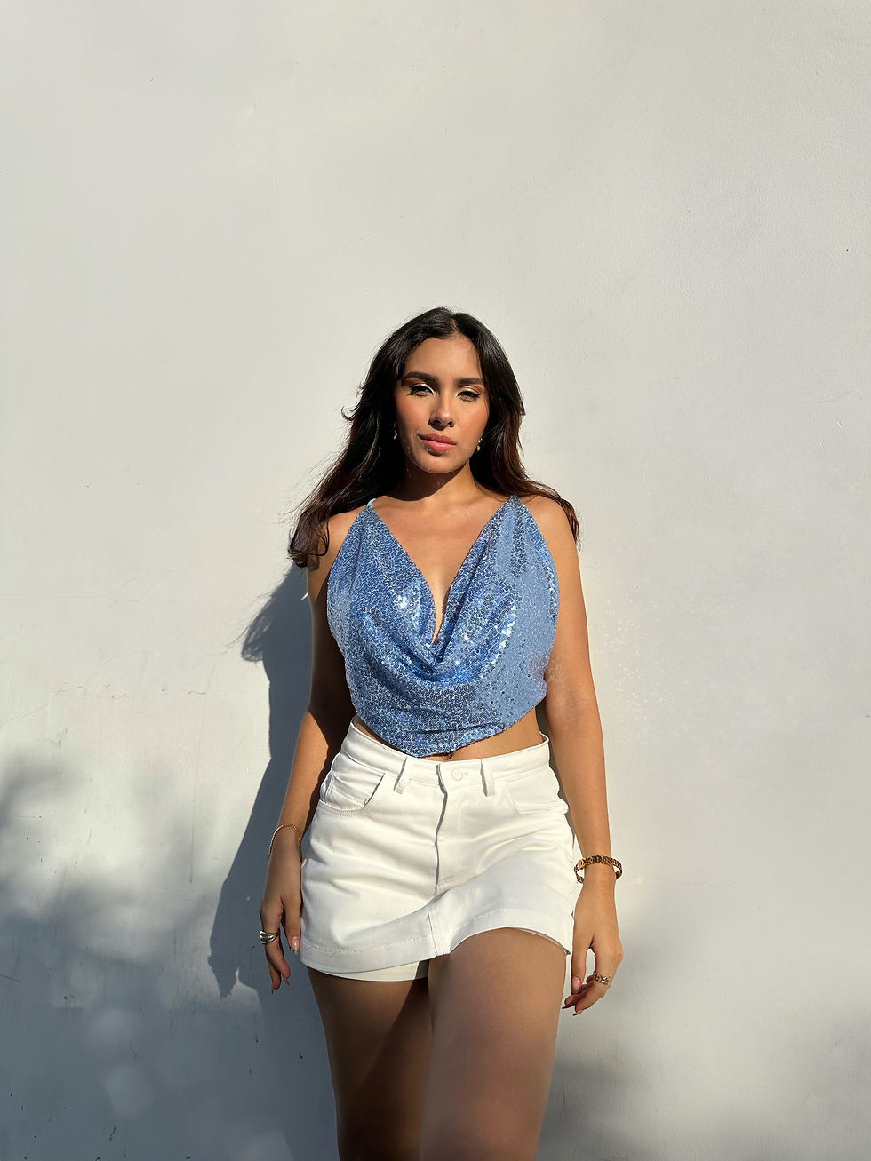 Miniatura: Top Shine Bib Baby Blue