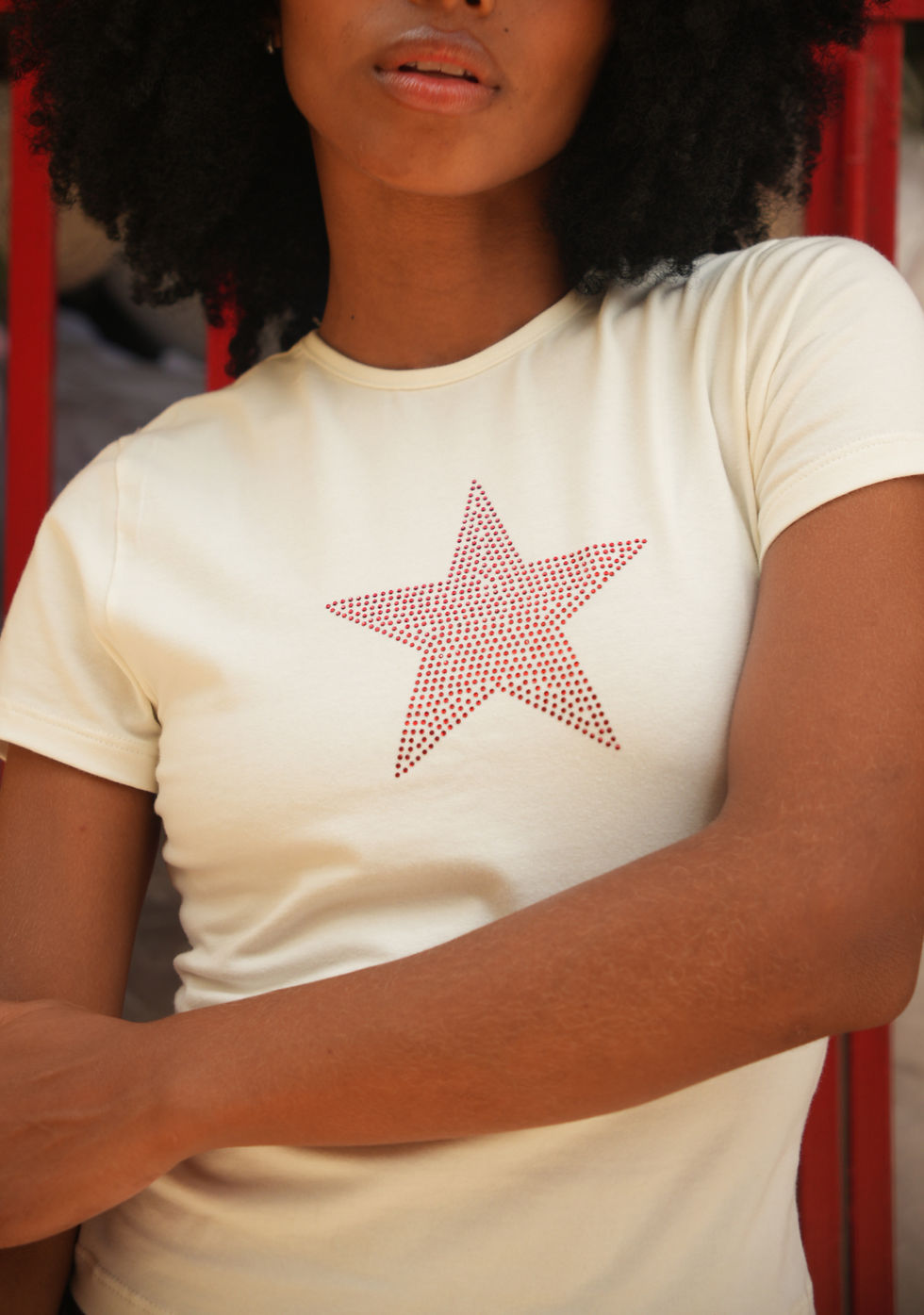 Miniatura: Baby Tee Star Blanca