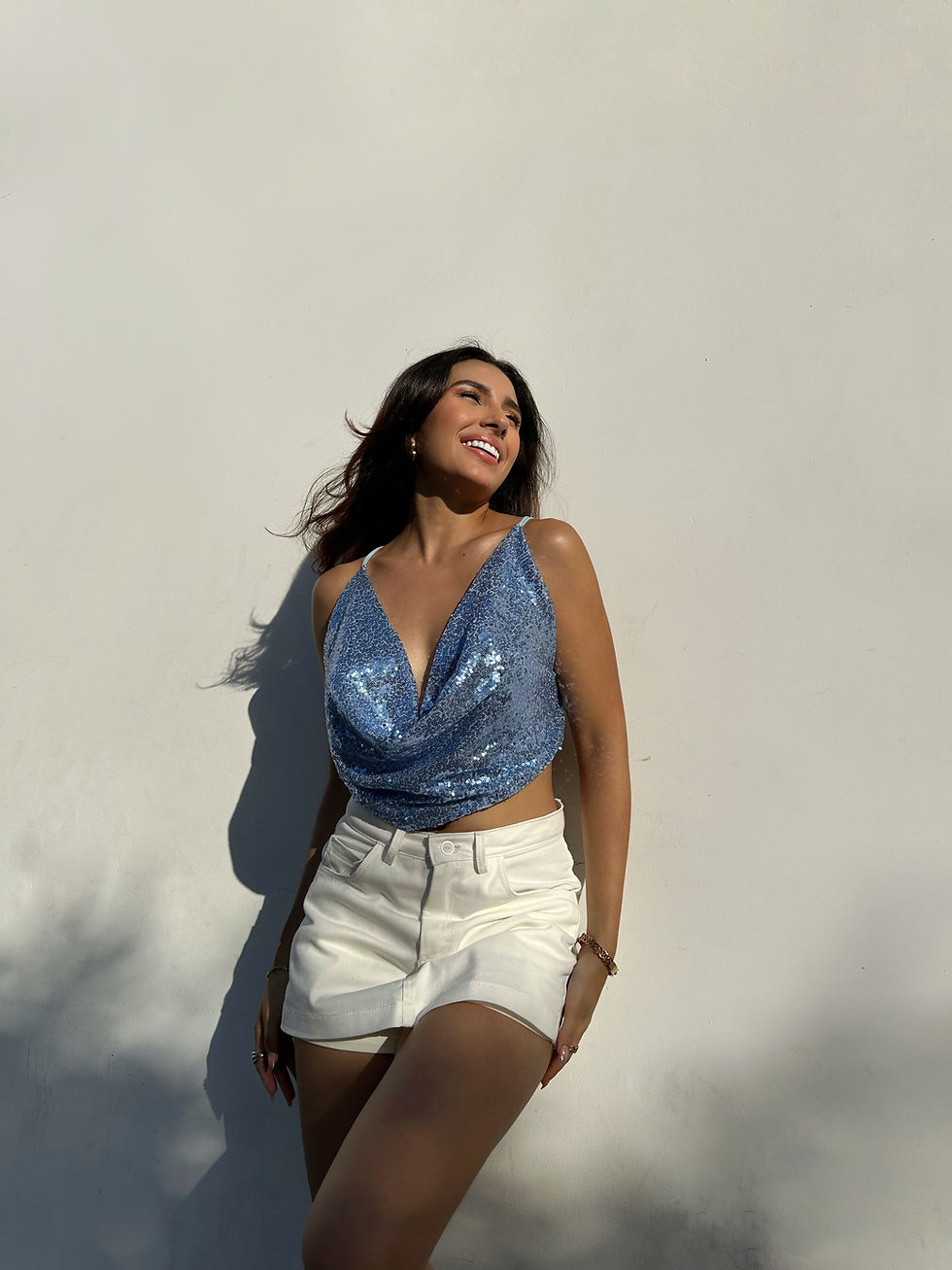 Miniatura: Top Shine Bib Baby Blue