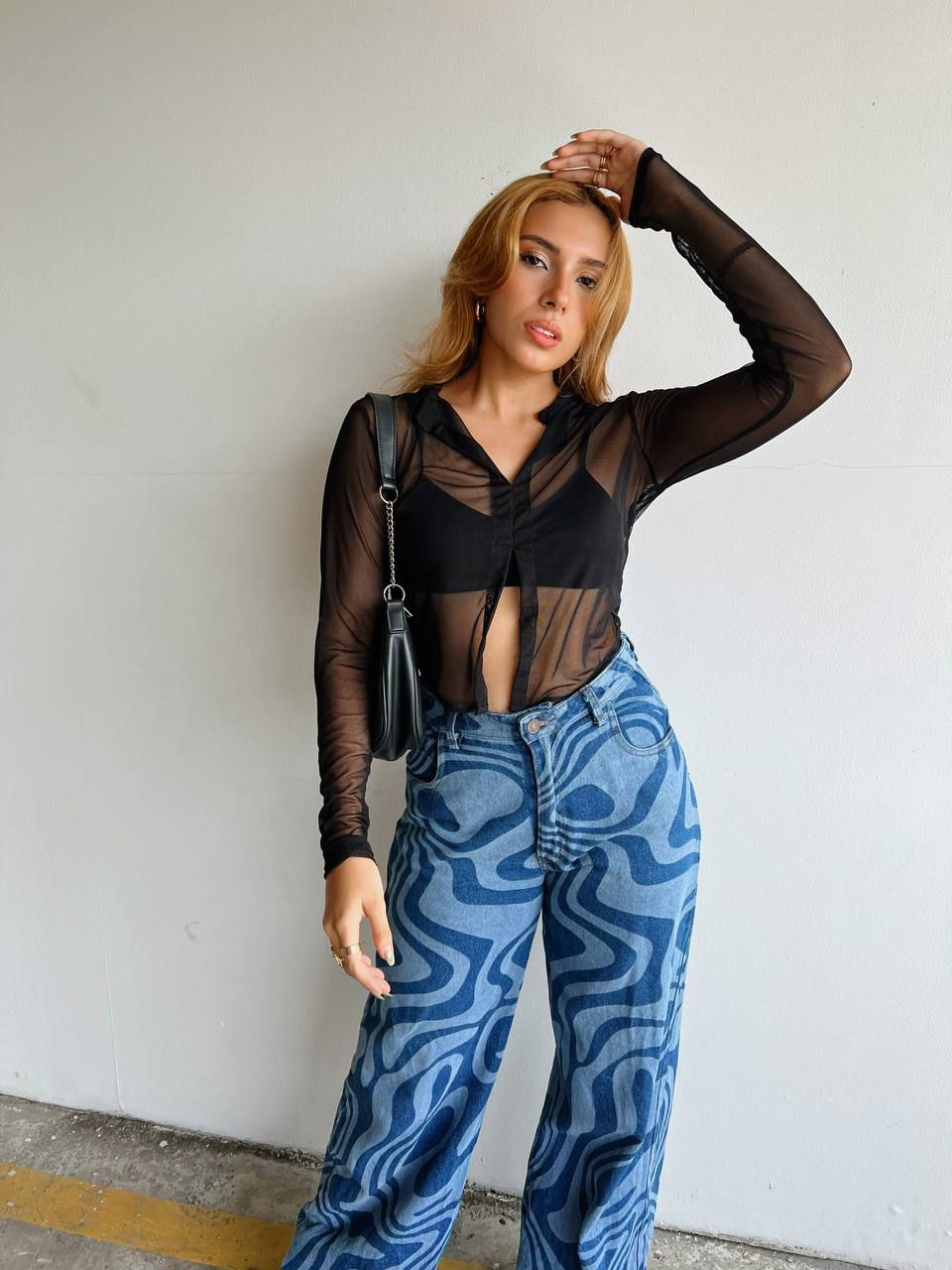 Miniatura: Buzo Mesh Negro