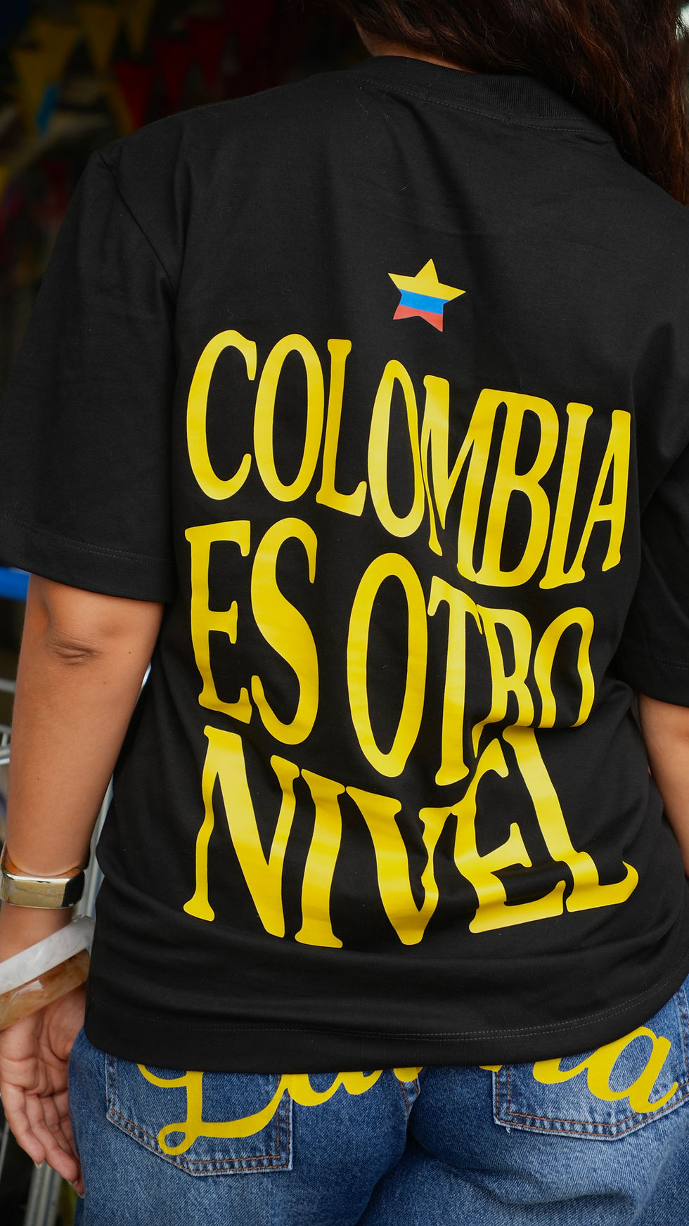 Miniatura: T-shirt Colombia Negra