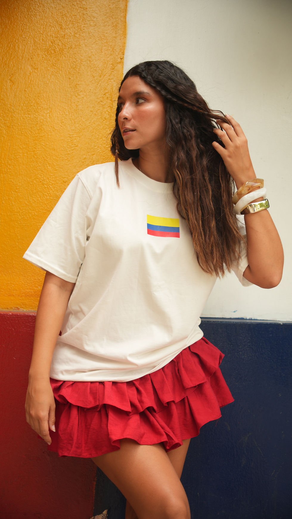 Miniatura: Falda Bolero Roja