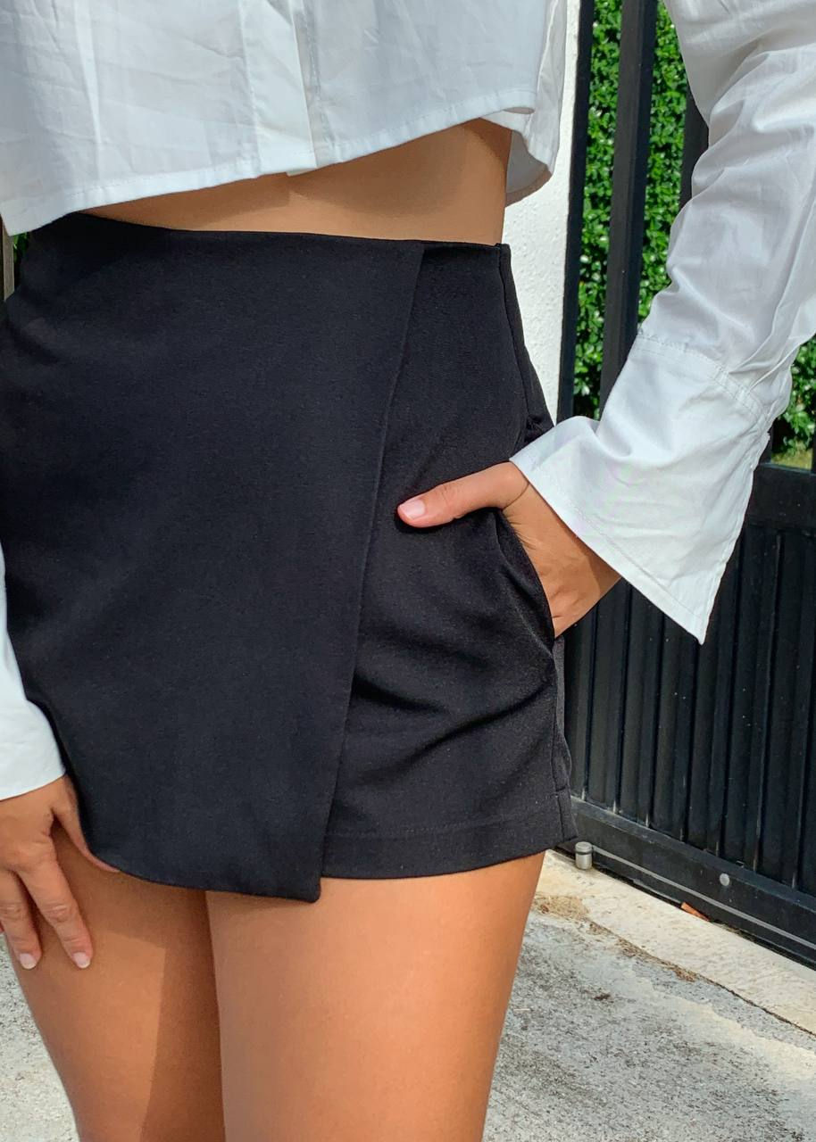 Miniatura: Falda Short Basic Negra