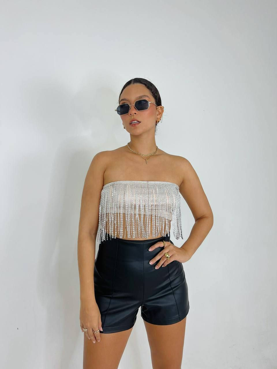 Miniatura: Crop Top Plank Flecos