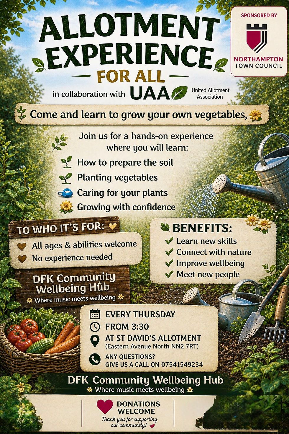 Allotment experience for all