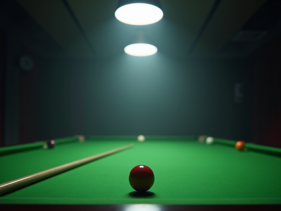 snooker table