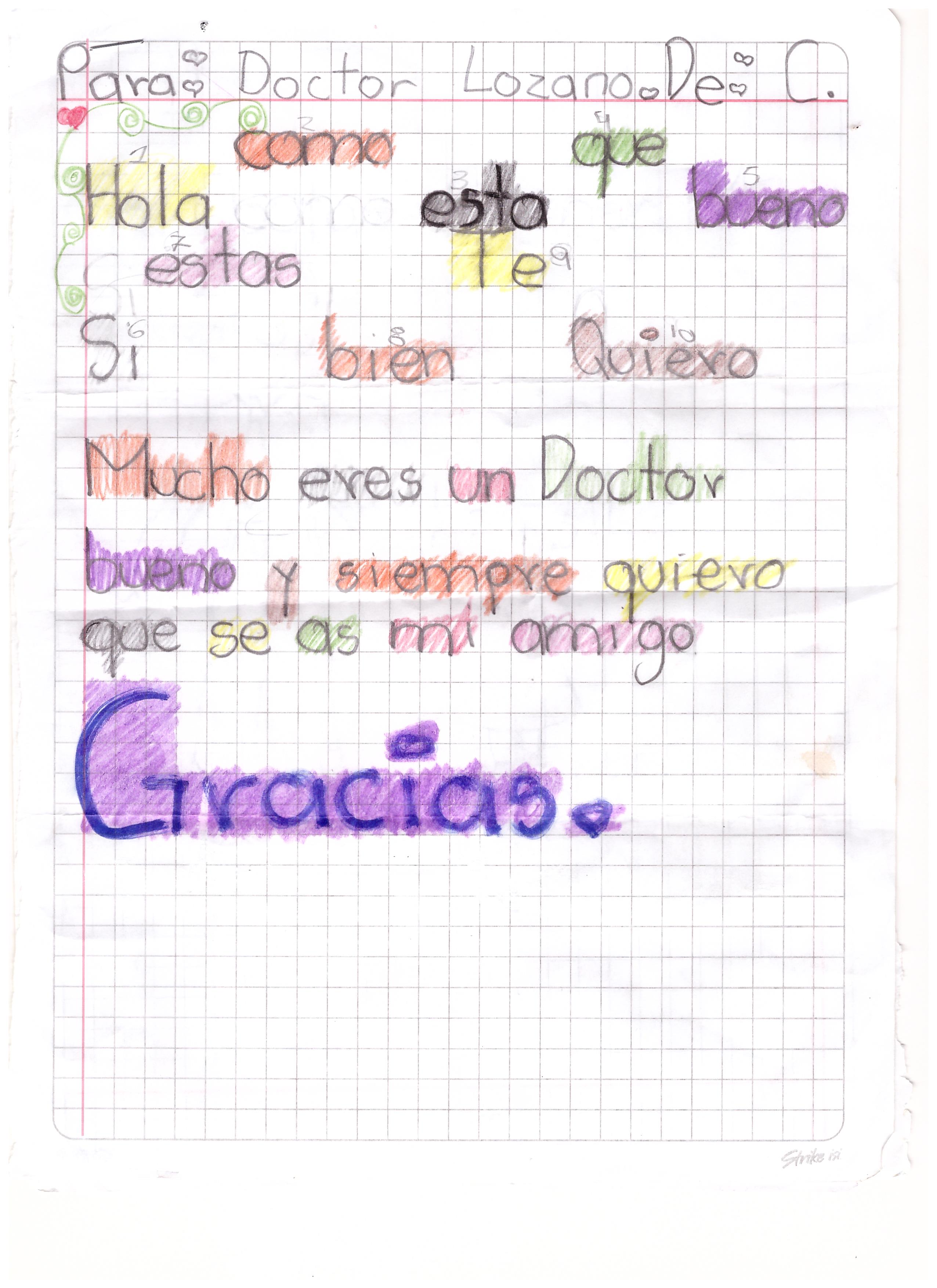 Dibujo Carmelita
