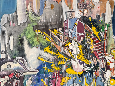 Solo art exhibition at Alessandro Berni gallery called MANIA UNLEASHED by FRANCO MANIA