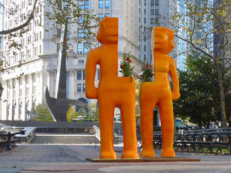 Artwork image: Pavel (Pasha) Radetzki, "¼ wo/man. Love-ego=Lov Couple.", 2025