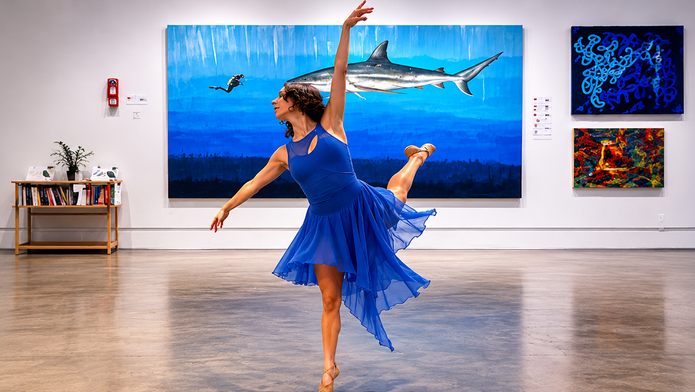 Clio art fair 22nd edition with claire brocker performing "Lack of love"
