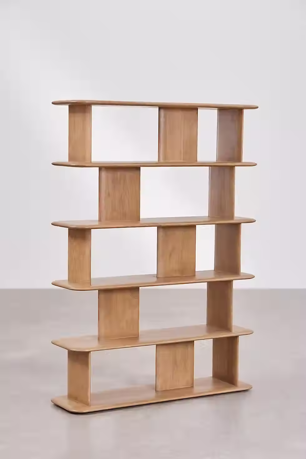Regal Miller aus Mangoholz (120 × 165 cm) – Offene Struktur, starke Wirkung