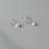 Miniature : Boucles d'oreilles Edith en perles 5mm/10mm 