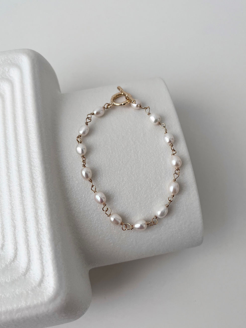 Bracelet Sara En Perles d'Eau Douce 5-6 mm