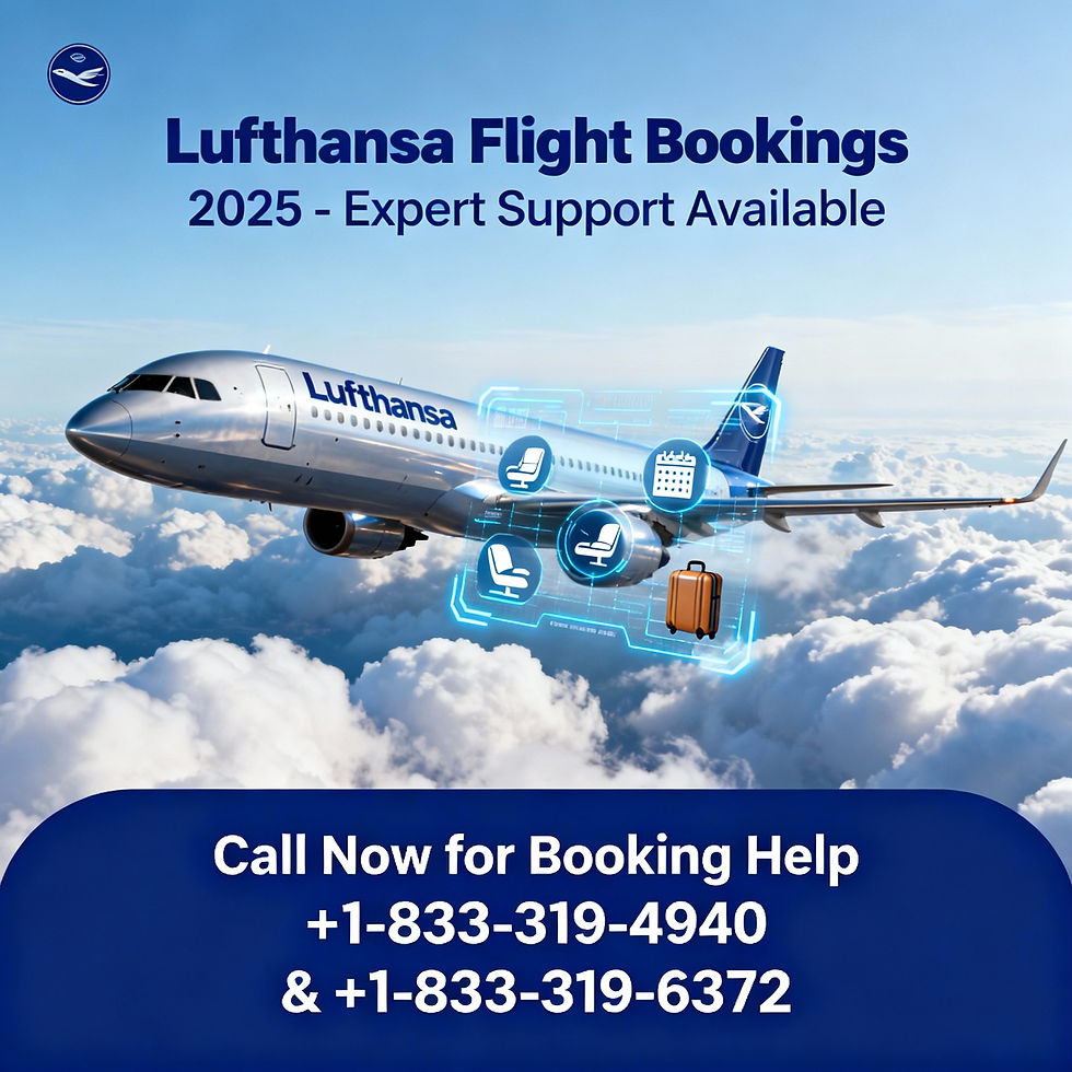 Lufthansa Flight Bookings, Changes, and Travel Insights for 2025