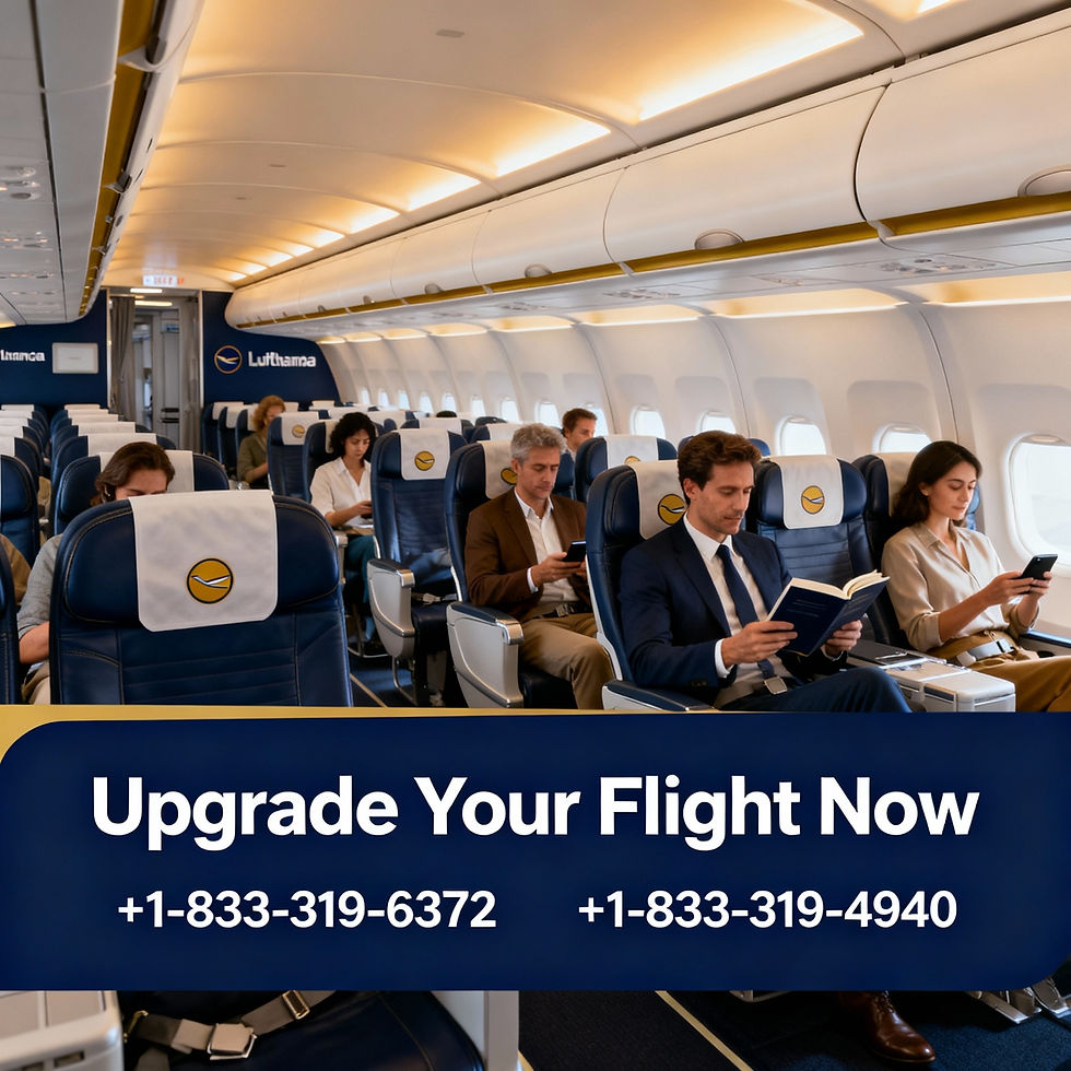 How to Book and Upgrade Lufthansa Flights