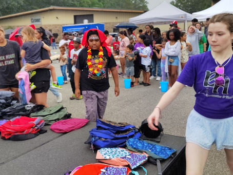 August 2nd Back 2 School Bash Book Bag Drive Recap — A Day of Community, Giving, and Joy!