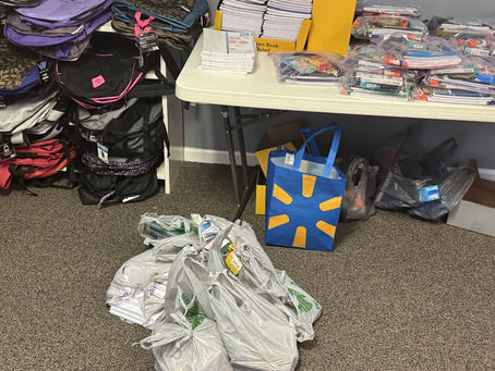 Famiglia D’Oro LLC & Save Our Schools Give Back to a church in Spartanburg, SC!