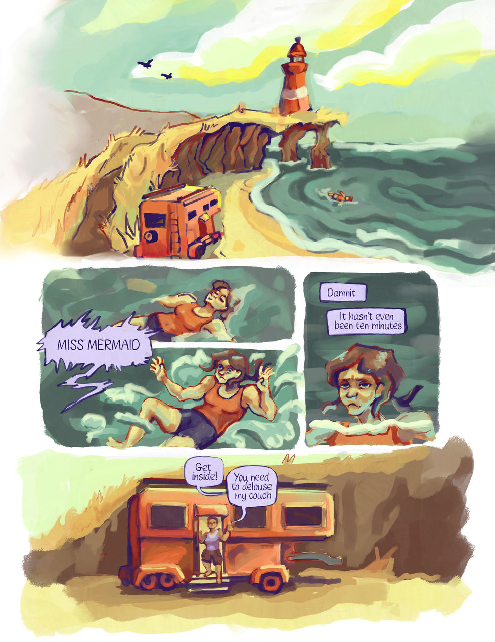 Ocean's Child page 1
