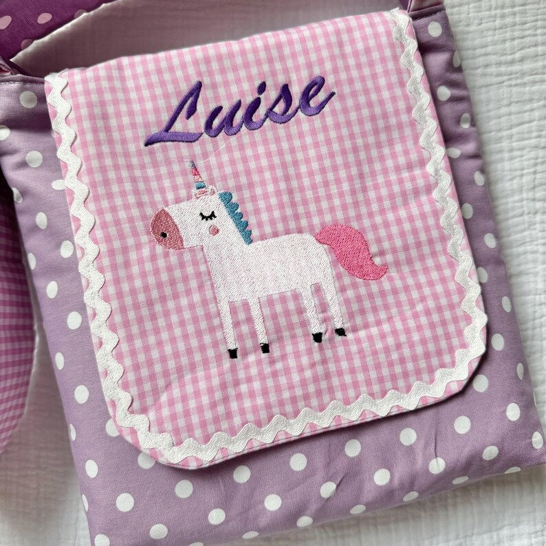 Miniaturbild: Kindertasche/ Kindergartentasche "Einhorn"