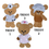 Miniaturbild: Beulentröster / Kältepad / Wärmepad "Teddyklinik"