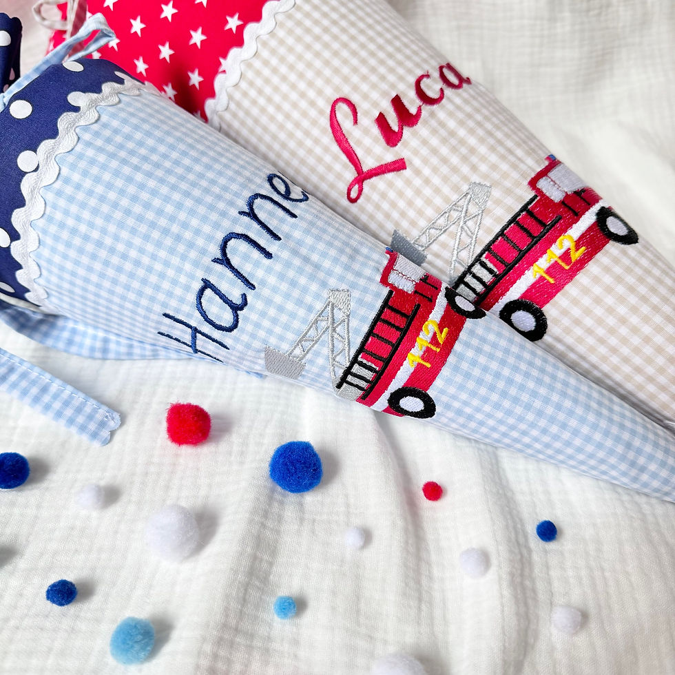 Miniaturbild: Kleine Schultüte "Feuerwehr" 35cm oder 50cm