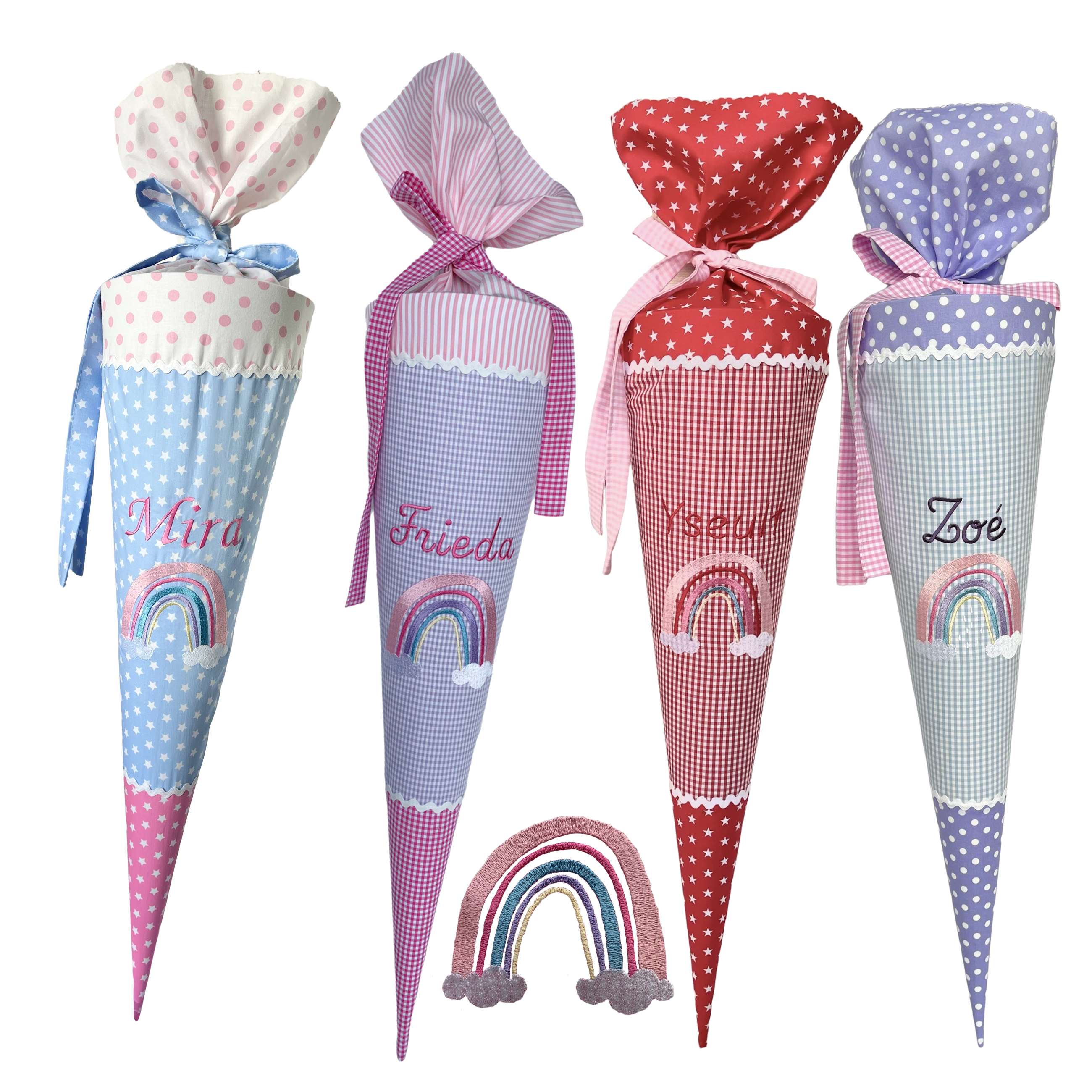 Schultüte "Regenbogen" 70cm oder 80cm