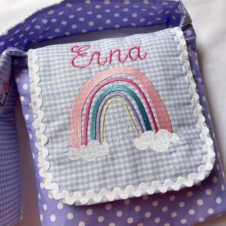 Miniaturbild: Kindertasche/ Kindergartentasche "Regenbogen" - mit oder ohne Namen