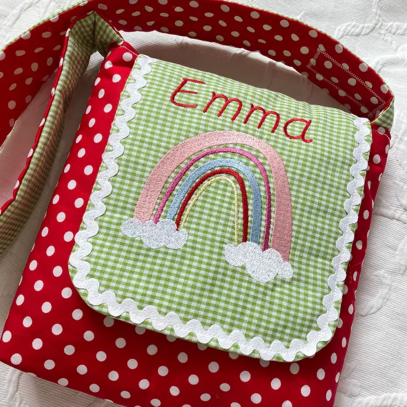 Miniaturbild: Kindertasche/ Kindergartentasche "Regenbogen" - mit oder ohne Namen
