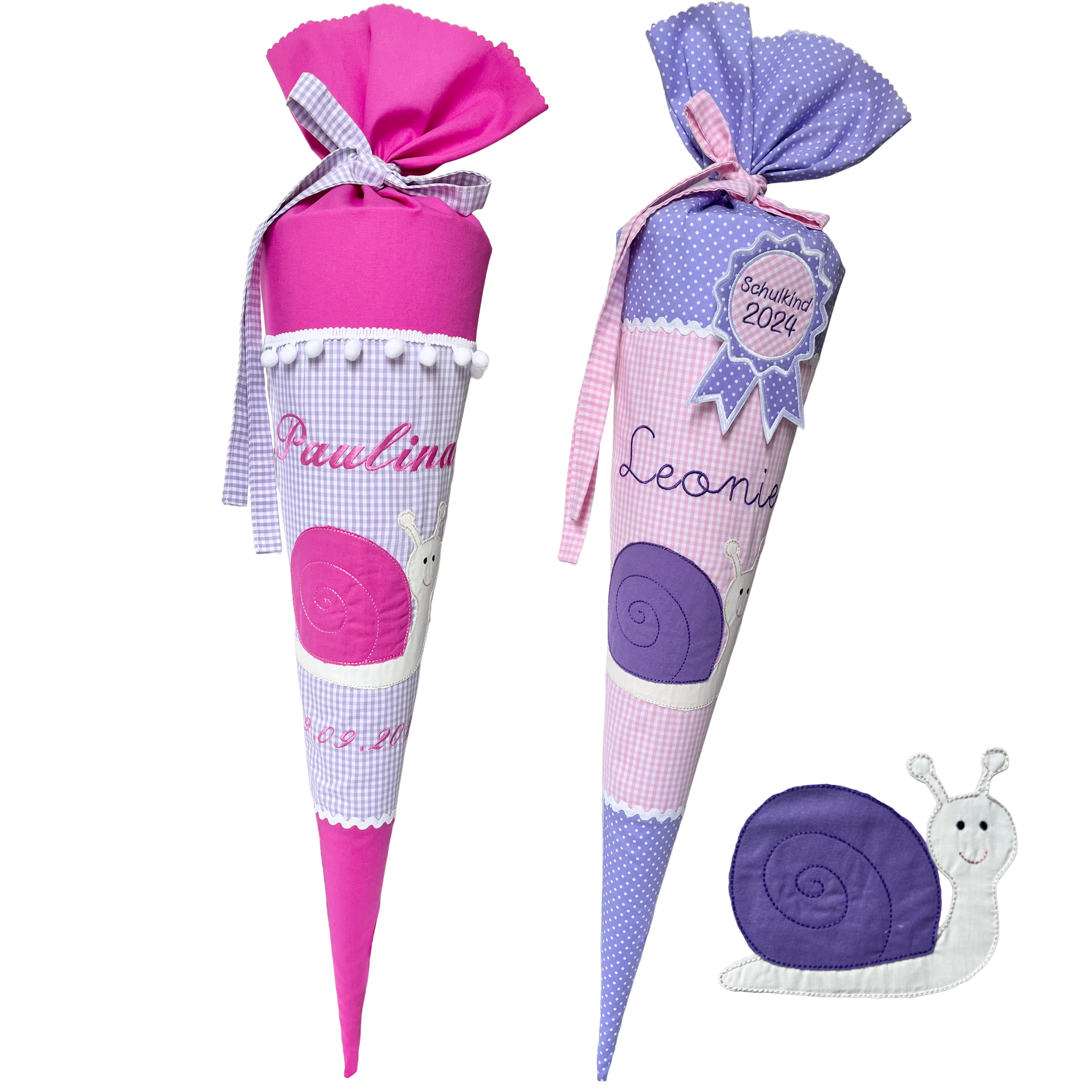 Schultüte "Schnecke" 70cm oder 80cm