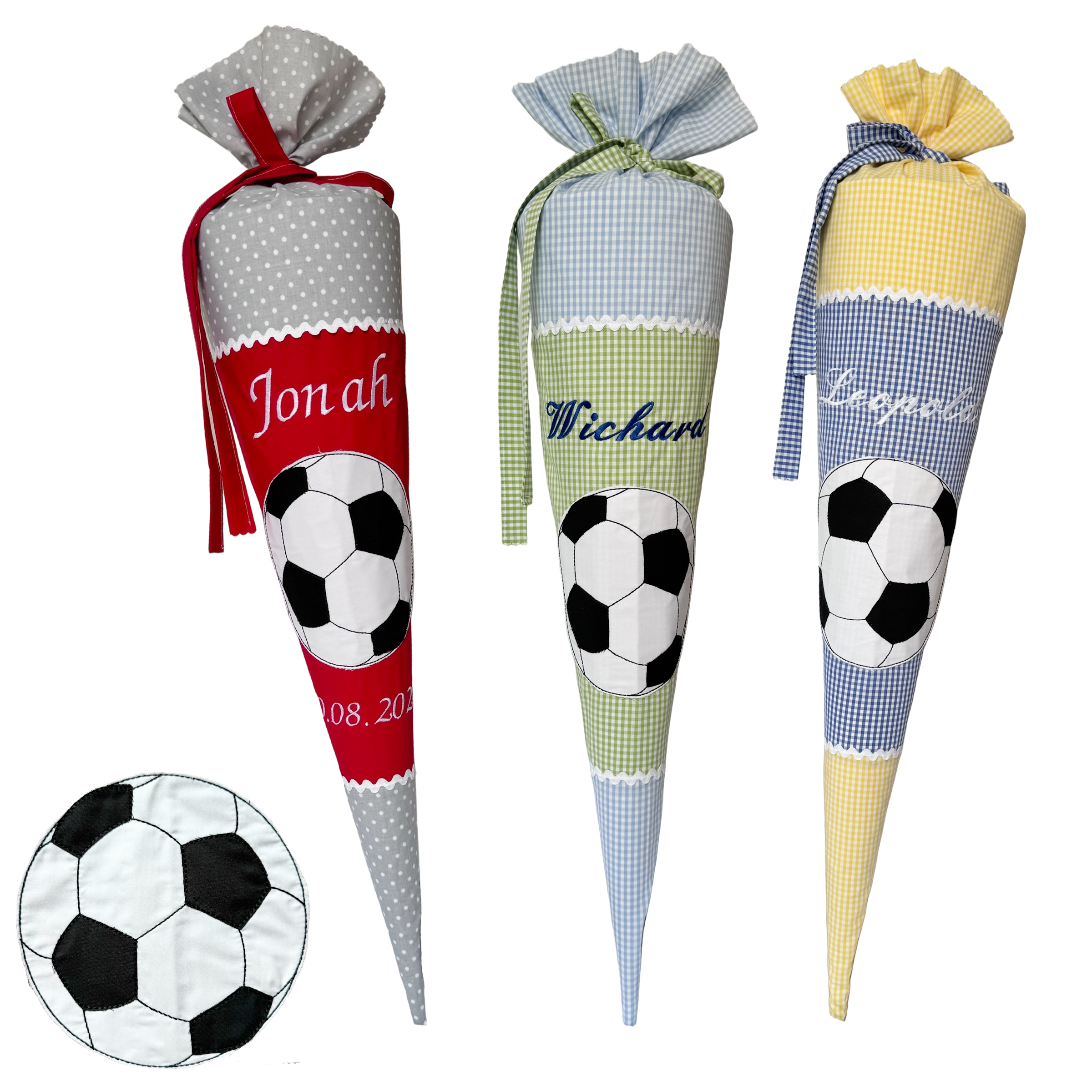 Schultüte "Fußball" 70cm oder 80cm