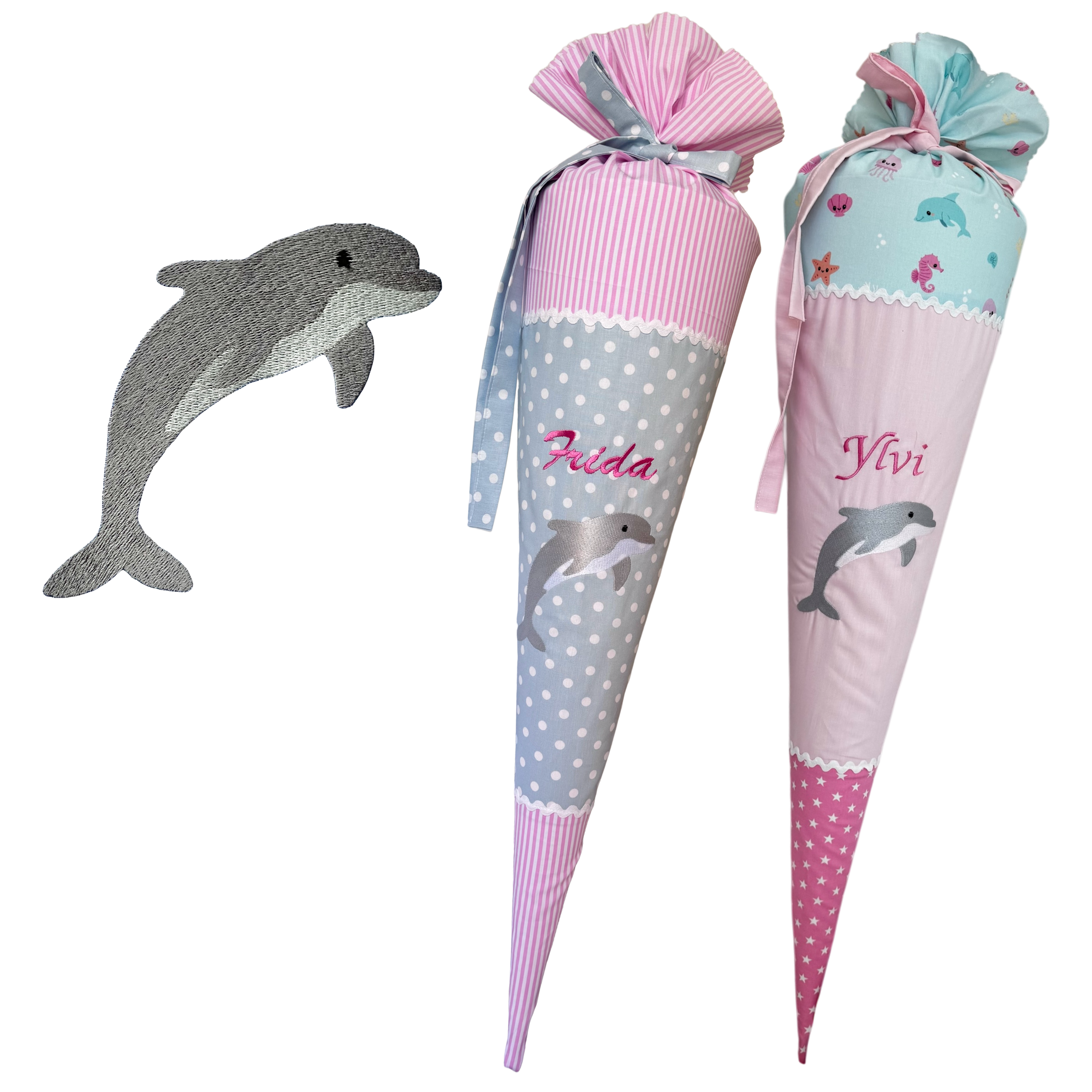 Schultüte "Delfin" 70cm oder 80cm